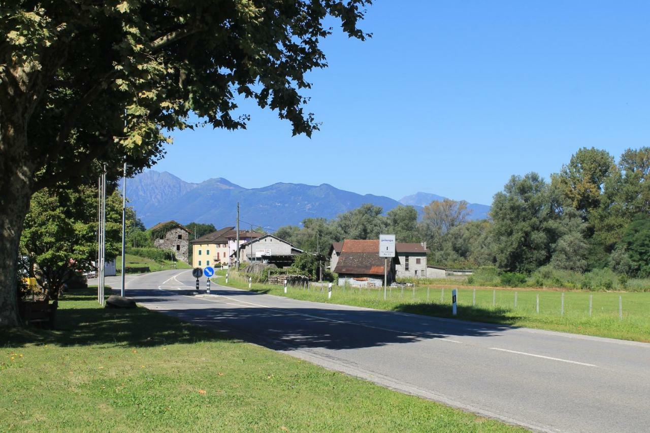 Casa Ortensia Apartment Gambarogno Bagian luar foto