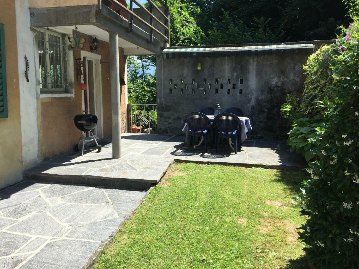 Casa Ortensia Apartment Gambarogno Bagian luar foto