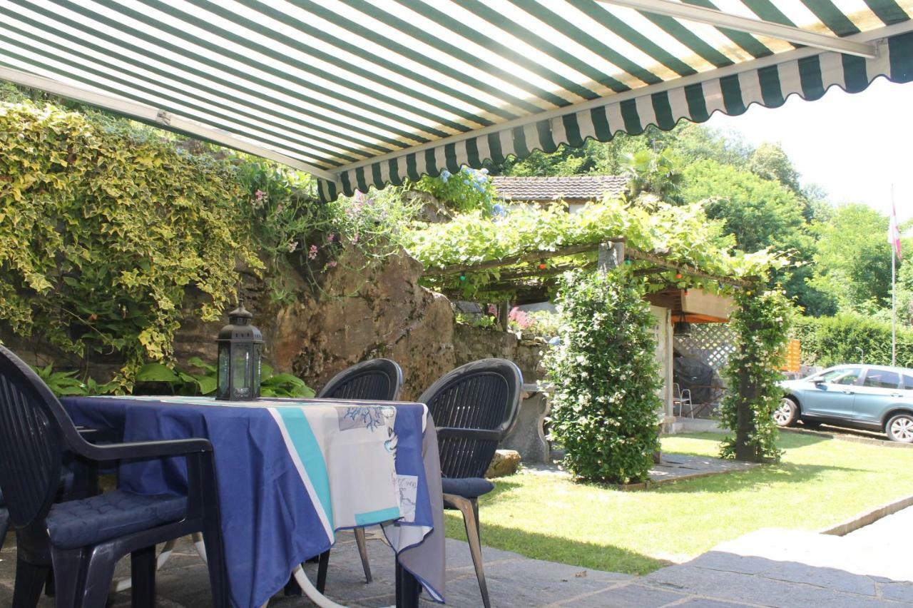 Casa Ortensia Apartment Gambarogno Bagian luar foto